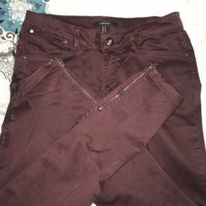 Maroon/Burgundy Pants